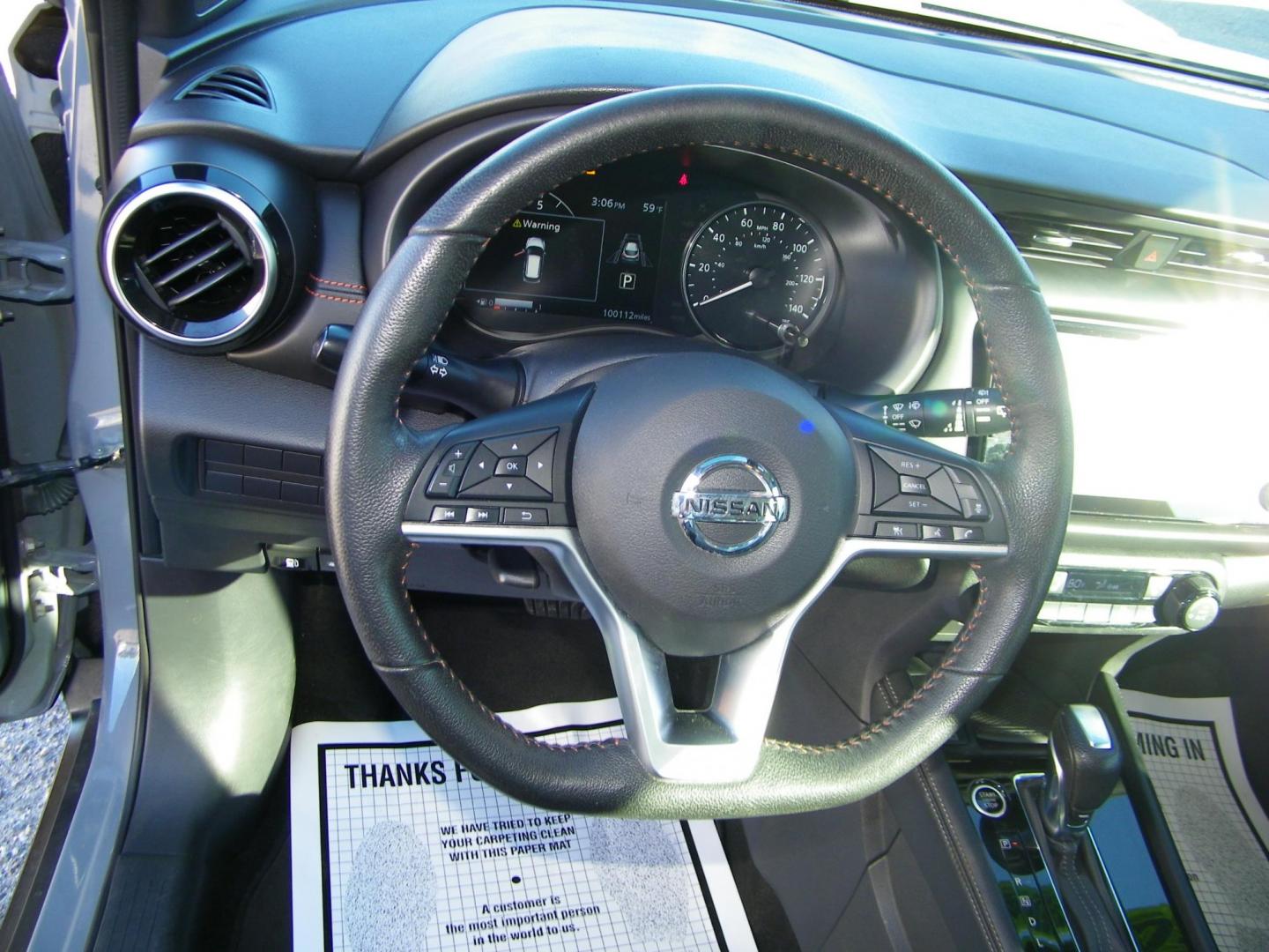 2021 Grey /Grey Nissan Kicks SR (3N1CP5DV2ML) with an 1.6L L4 engine, CVT transmission, located at 4000 Bee Ridge Road, Sarasota, FL, 34233, (941) 926-0300, 27.298664, -82.489151 - Photo#17