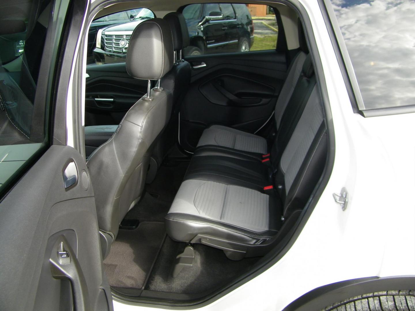 2017 WHITE /Black Ford Escape Titanium 4WD (1FMCU9J98HU) with an 2.0L L4 DOHC 16V engine, 6A transmission, located at 4000 Bee Ridge Road, Sarasota, FL, 34233, (941) 926-0300, 27.298664, -82.489151 - Photo#11