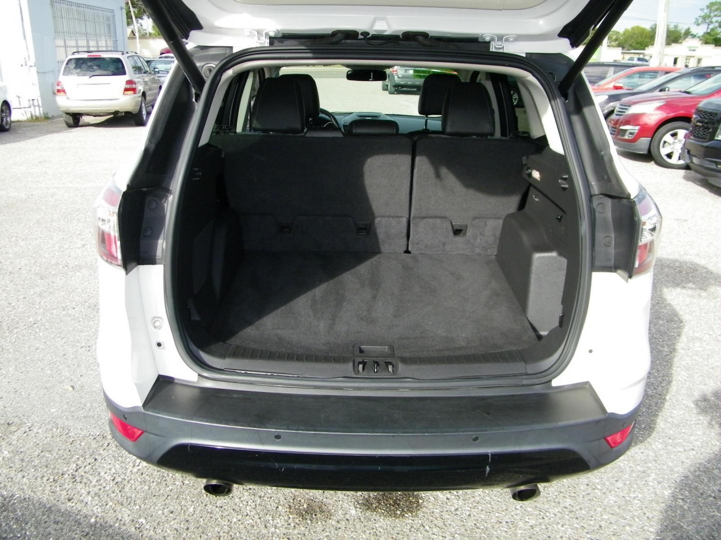 2017 WHITE /Black Ford Escape Titanium 4WD (1FMCU9J98HU) with an 2.0L L4 DOHC 16V engine, 6A transmission, located at 4000 Bee Ridge Road, Sarasota, FL, 34233, (941) 926-0300, 27.298664, -82.489151 - Photo#12