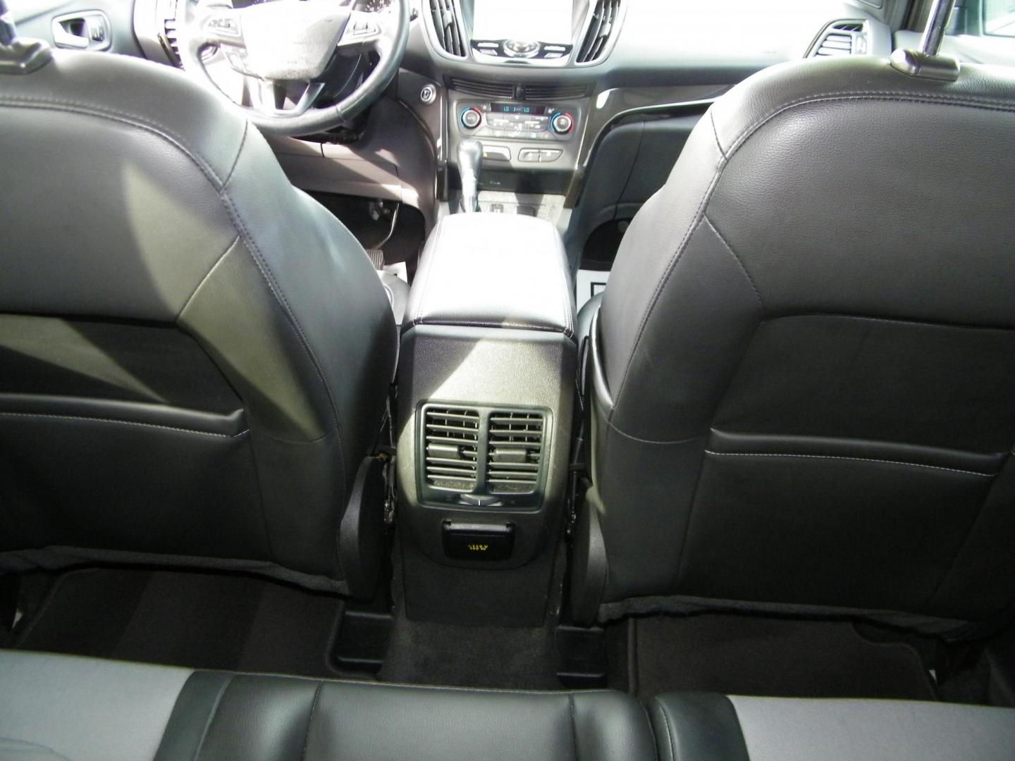 2017 WHITE /Black Ford Escape Titanium 4WD (1FMCU9J98HU) with an 2.0L L4 DOHC 16V engine, 6A transmission, located at 4000 Bee Ridge Road, Sarasota, FL, 34233, (941) 926-0300, 27.298664, -82.489151 - Photo#14