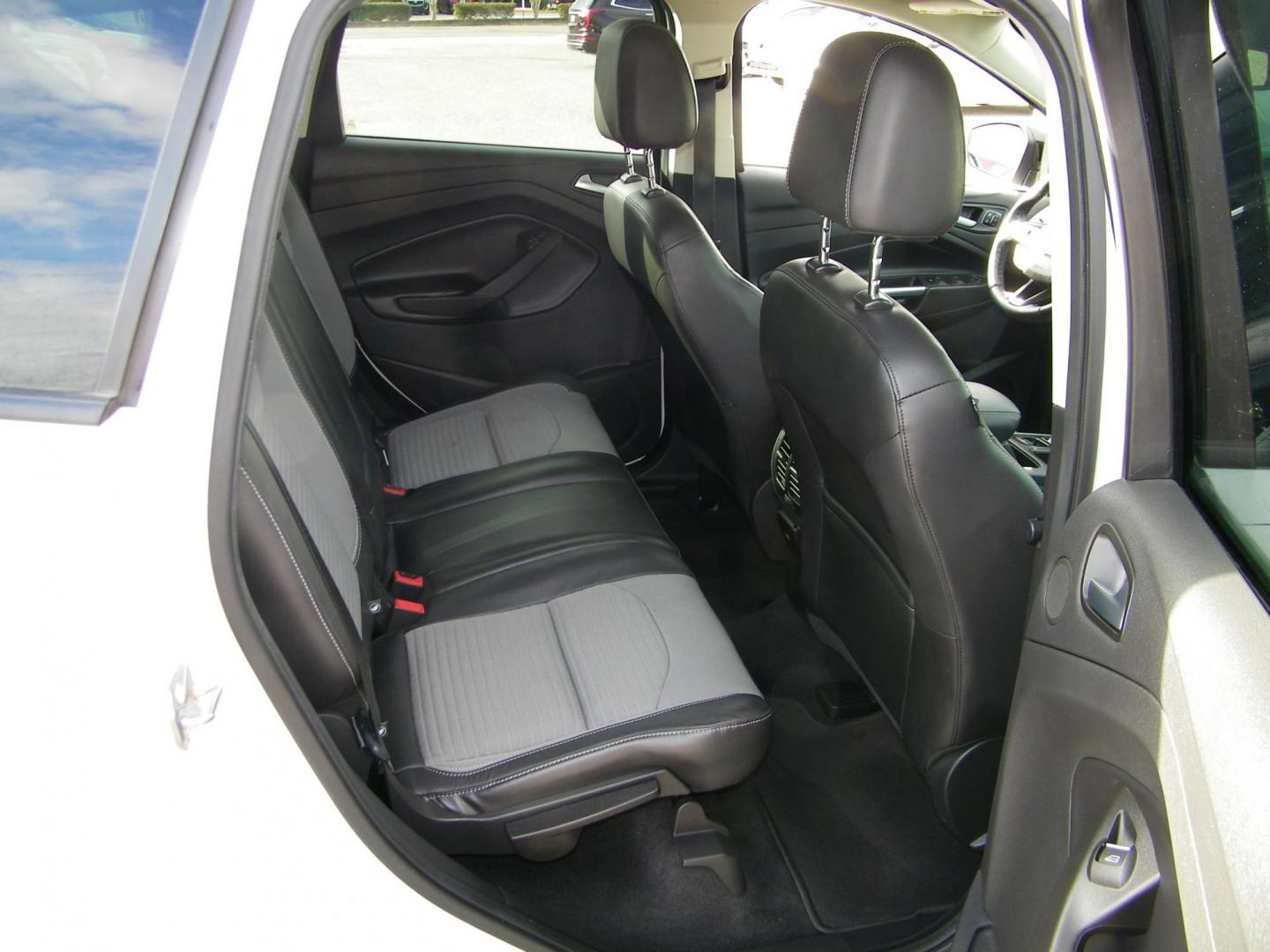 2017 WHITE /Black Ford Escape Titanium 4WD (1FMCU9J98HU) with an 2.0L L4 DOHC 16V engine, 6A transmission, located at 4000 Bee Ridge Road, Sarasota, FL, 34233, (941) 926-0300, 27.298664, -82.489151 - Photo#15