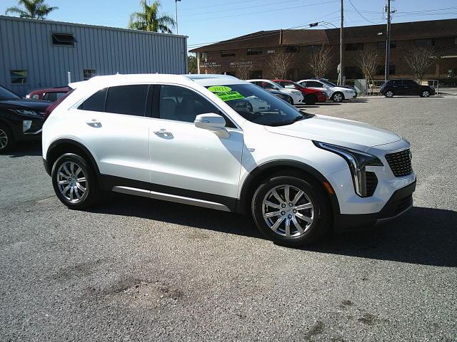 2021 White /Beige Cadillac XT4 Premium Luxury (1GYFZCR40MF) with an 2.0L L4 DOHC 16V engine, 9A transmission, located at 4000 Bee Ridge Road, Sarasota, FL, 34233, (941) 926-0300, 27.298664, -82.489151 - Photo#7