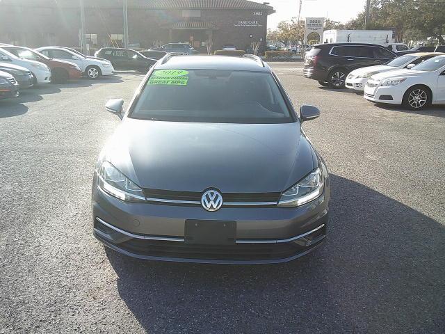 2019 Gray /Gray Volkswagen Golf SportWagen 1.4T S 4Motion 6A (3VW117AU1KM) with an 1.8L L4 DOHC 16V engine, 6A transmission, located at 4000 Bee Ridge Road, Sarasota, FL, 34233, (941) 926-0300, 27.298664, -82.489151 - Photo#1