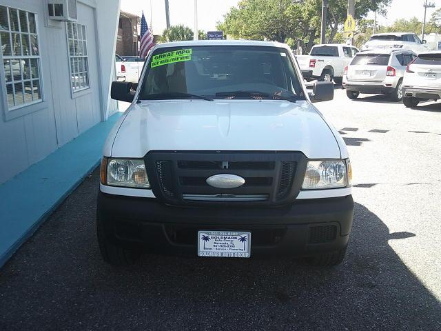 2006 WHITE /Black Ford Ranger Sport 2WD (1FTYR10D56P) with an 2.3L L4 SOHC 8V engine, Automatic transmission, located at 4000 Bee Ridge Road, Sarasota, FL, 34233, (941) 926-0300, 27.298664, -82.489151 - Photo#4