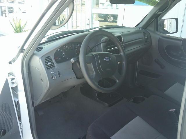 2006 WHITE /Black Ford Ranger Sport 2WD (1FTYR10D56P) with an 2.3L L4 SOHC 8V engine, Automatic transmission, located at 4000 Bee Ridge Road, Sarasota, FL, 34233, (941) 926-0300, 27.298664, -82.489151 - Photo#7