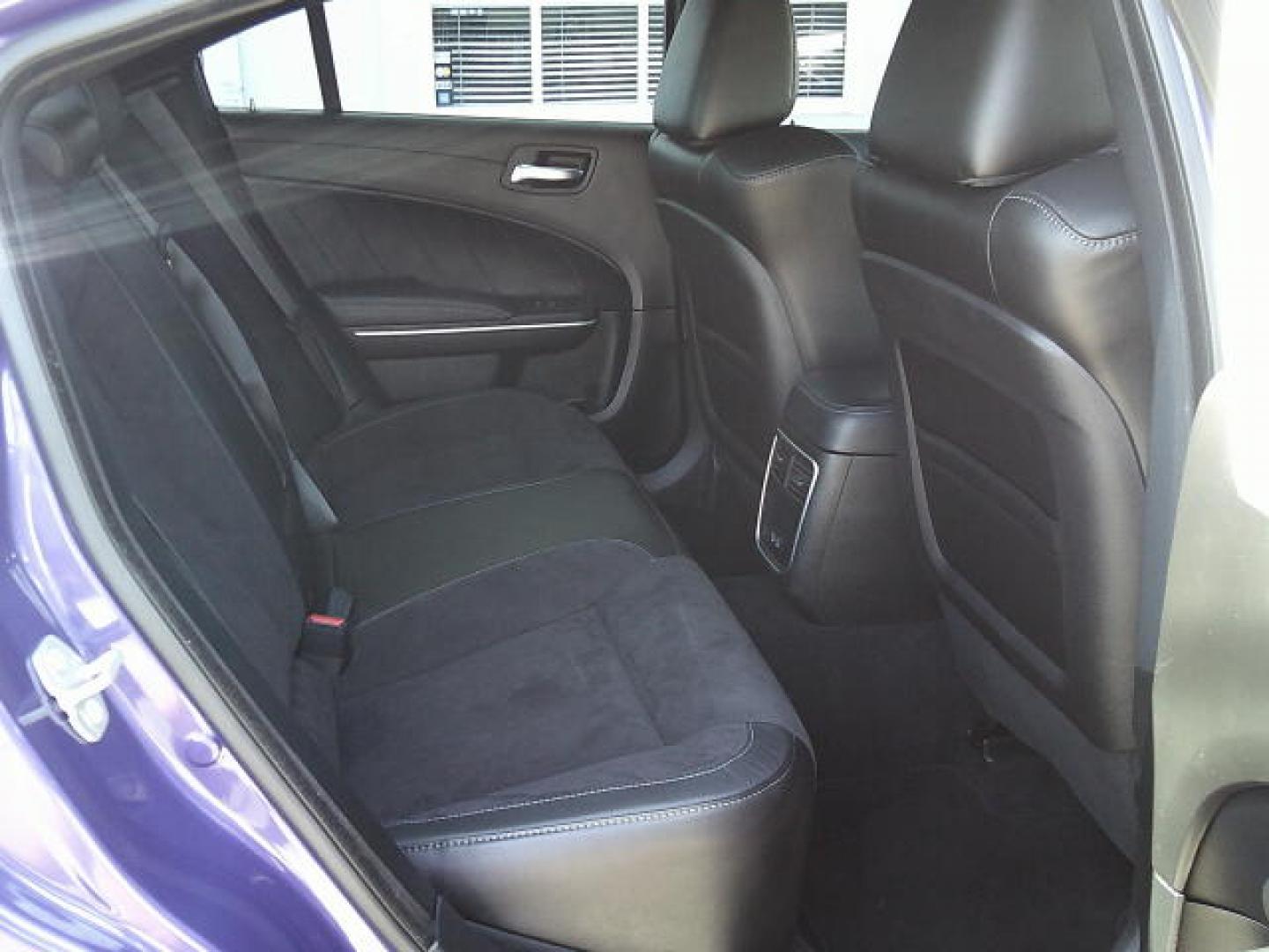 2023 Purple /Black Dodge Charger Scat Pack (2C3CDXGJ5PH) with an 6.4L V8 OHV 16V engine, Automatic transmission, located at 4000 Bee Ridge Road, Sarasota, FL, 34233, (941) 926-0300, 27.298664, -82.489151 - Photo#17