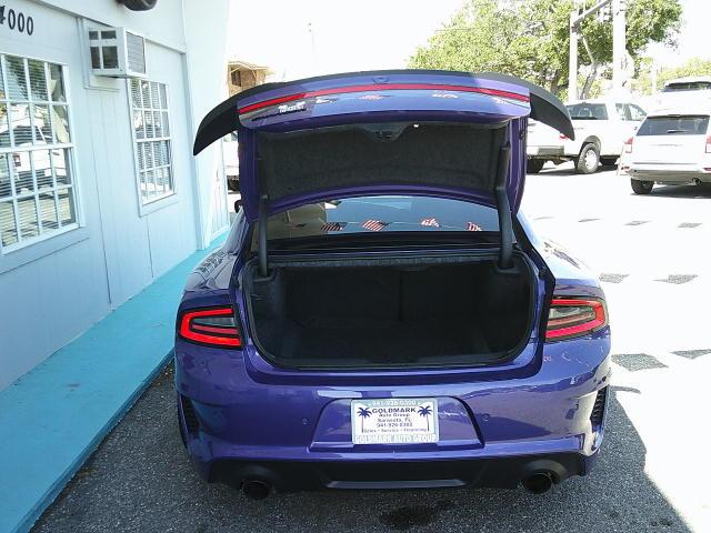 2023 Purple /Black Dodge Charger Scat Pack (2C3CDXGJ5PH) with an 6.4L V8 OHV 16V engine, Automatic transmission, located at 4000 Bee Ridge Road, Sarasota, FL, 34233, (941) 926-0300, 27.298664, -82.489151 - Photo#12