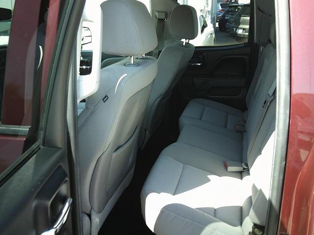 2014 Burgandy /Gray Chevrolet Silverado 1500 Work Truck 1WT Double Cab 2WD (1GCRCPEHXEZ) with an 4.3L V6 OHV 12V engine, 6-Speed Automatic transmission, located at 4000 Bee Ridge Road, Sarasota, FL, 34233, (941) 926-0300, 27.298664, -82.489151 - Photo#9