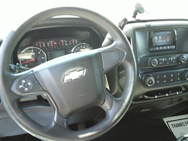 2014 Burgandy /Gray Chevrolet Silverado 1500 Work Truck 1WT Double Cab 2WD (1GCRCPEHXEZ) with an 4.3L V6 OHV 12V engine, 6-Speed Automatic transmission, located at 4000 Bee Ridge Road, Sarasota, FL, 34233, (941) 926-0300, 27.298664, -82.489151 - Photo#16