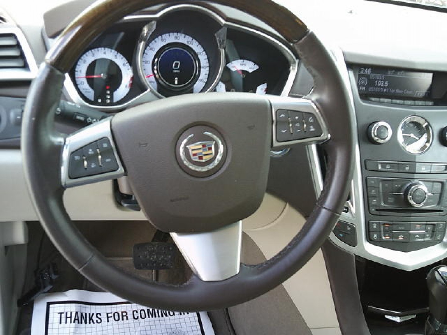 2011 Gold /Beige Cadillac SRX Luxury Collection (3GYFNAEYXBS) with an 3.0L V6 DOHC 24V engine, 6-Speed Automatic transmission, located at 4000 Bee Ridge Road, Sarasota, FL, 34233, (941) 926-0300, 27.298664, -82.489151- Photo#21