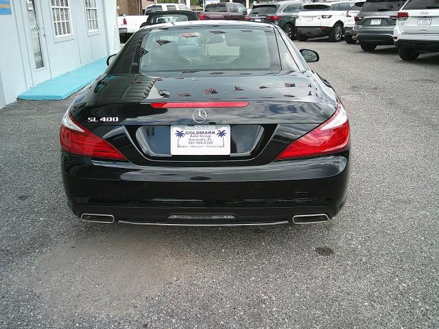 2015 Black /Black Mercedes-Benz SL-Class SL400 (WDDJK6FA0FF) with an 3.0L V6 DOHC 24V engine, 7-Speed Automatic transmission, located at 4000 Bee Ridge Road, Sarasota, FL, 34233, (941) 926-0300, 27.298664, -82.489151 - Photo#5