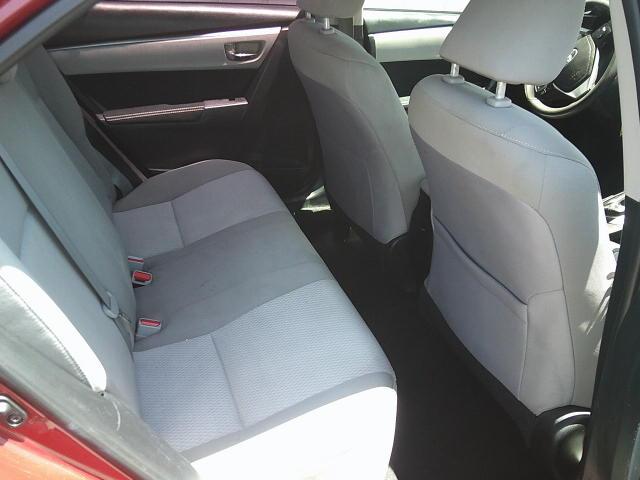 2014 Red /Grey Toyota Corolla L 4-Speed AT (5YFBURHE5EP) with an 1.8L L4 DOHC 16V engine, 4-Speed Automatic transmission, located at 4000 Bee Ridge Road, Sarasota, FL, 34233, (941) 926-0300, 27.298664, -82.489151 - Photo#14