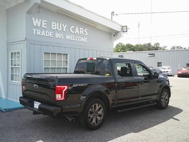 2016 Black /Black Ford F-150 King-Ranch SuperCrew 5.5-ft. 2WD (1FTEW1CP9GF) with an 2.7L V6 DOHC 24V engine, 6A transmission, located at 4000 Bee Ridge Road, Sarasota, FL, 34233, (941) 926-0300, 27.298664, -82.489151 - Photo#6