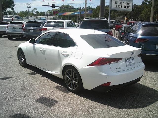 2020 WHITE /Red Lexus IS 350 F SPORT F SPORT 350 RWD (JTHGZ1B21L5) with an 3.5L V6 24V DOHC engine, 8A transmission, located at 4000 Bee Ridge Road, Sarasota, FL, 34233, (941) 926-0300, 27.298664, -82.489151 - Photo#4