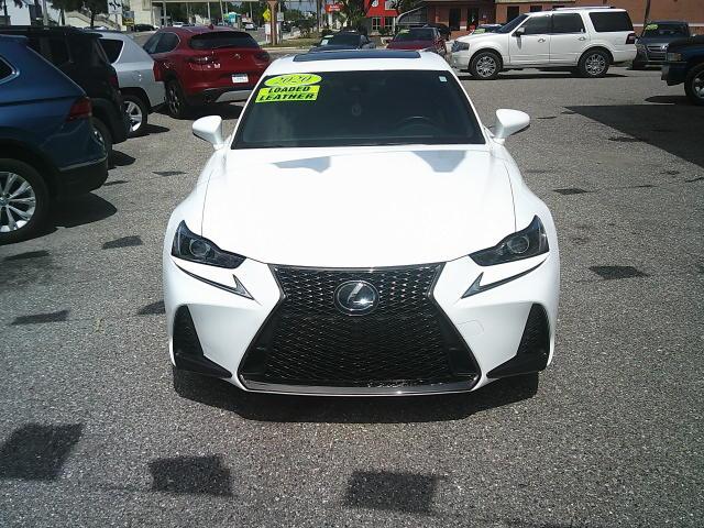 2020 WHITE /Red Lexus IS 350 F SPORT F SPORT 350 RWD (JTHGZ1B21L5) with an 3.5L V6 24V DOHC engine, 8A transmission, located at 4000 Bee Ridge Road, Sarasota, FL, 34233, (941) 926-0300, 27.298664, -82.489151 - Photo#2