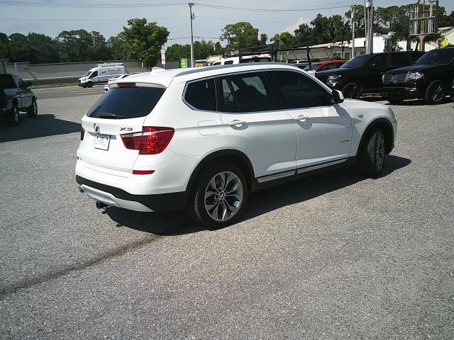 2016 WHITE /Camel BMW X3 xDrive28d (5UXWY3C50G0) with an 2.0L L4 DOHC 16V DIESEL engine, 8-Speed Automatic transmission, located at 4000 Bee Ridge Road, Sarasota, FL, 34233, (941) 926-0300, 27.298664, -82.489151 - Photo#5