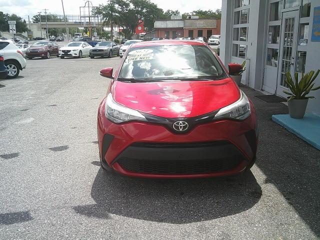 2021 Red /Black Toyota C-HR XLE (NMTKHMBX4MR) with an 2.0L L4 DOHC 16V engine, CVT transmission, located at 4000 Bee Ridge Road, Sarasota, FL, 34233, (941) 926-0300, 27.298664, -82.489151 - Photo#5