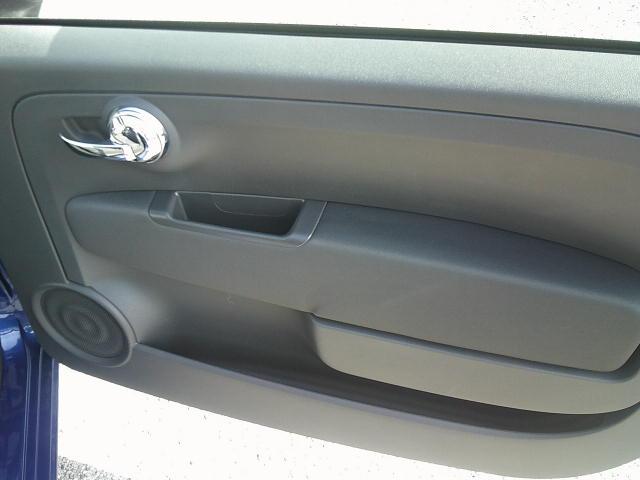 2013 Blue /Grey Fiat 500 Pop Hatchback (3C3CFFAR5DT) with an 1.4L L4 engine, Manual transmission, located at 4000 Bee Ridge Road, Sarasota, FL, 34233, (941) 926-0300, 27.298664, -82.489151 - Photo#14