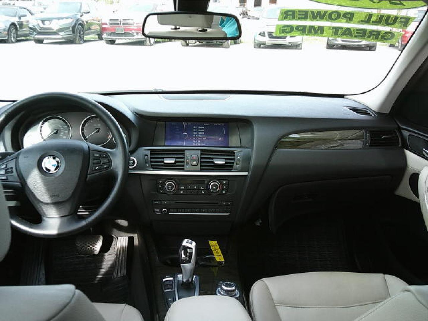 2013 Silver /Tan BMW X3 xDrive28i (5UXWX9C57DL) with an 3.0L L6 DOHC 24V engine, 8-Speed Automatic transmission, located at 4000 Bee Ridge Road, Sarasota, FL, 34233, (941) 926-0300, 27.298664, -82.489151- Photo#11
