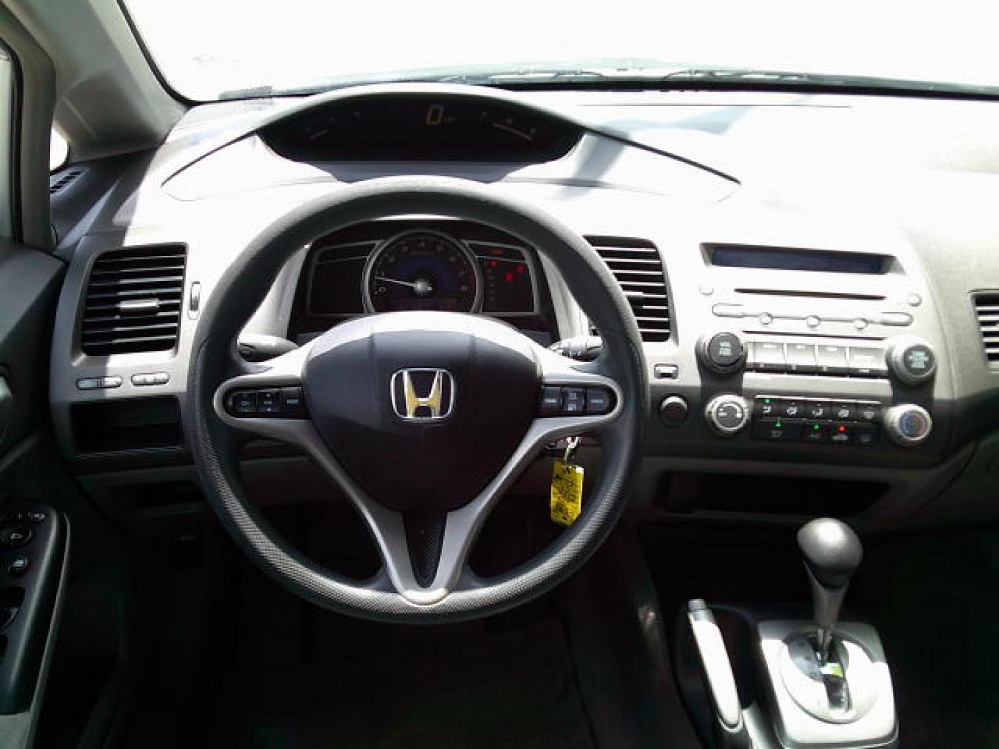 2010 Silver /Gray Honda Civic EX Sedan 5-Speed AT (2HGFA1F83AH) with an 1.8L L4 SOHC 16V engine, 5-Speed Automatic transmission, located at 4000 Bee Ridge Road, Sarasota, FL, 34233, (941) 926-0300, 27.298664, -82.489151- Photo#12