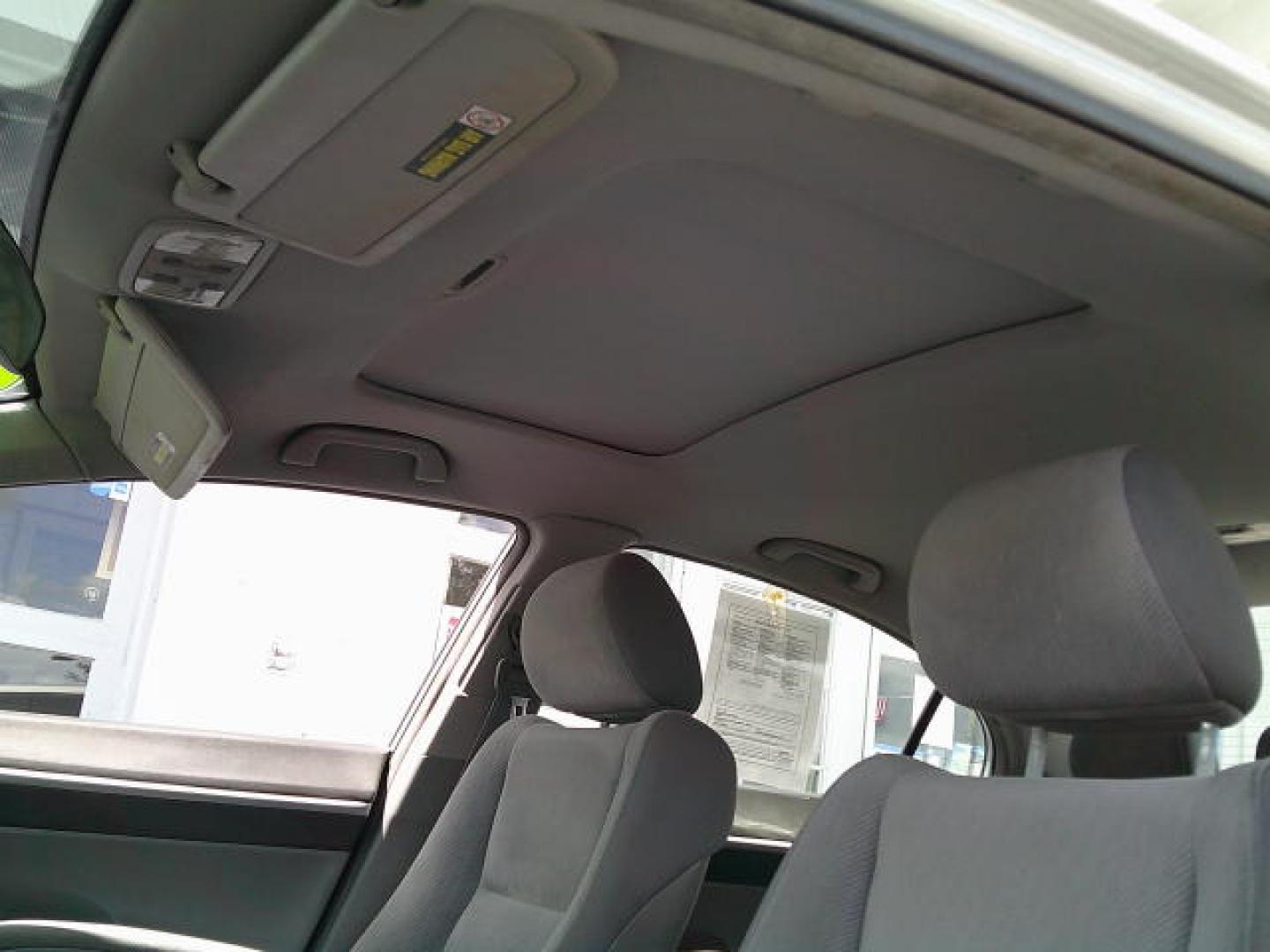 2010 Silver /Gray Honda Civic EX Sedan 5-Speed AT (2HGFA1F83AH) with an 1.8L L4 SOHC 16V engine, 5-Speed Automatic transmission, located at 4000 Bee Ridge Road, Sarasota, FL, 34233, (941) 926-0300, 27.298664, -82.489151- Photo#14