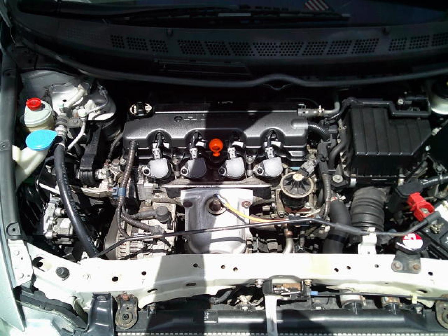 2010 Silver /Gray Honda Civic EX Sedan 5-Speed AT (2HGFA1F83AH) with an 1.8L L4 SOHC 16V engine, 5-Speed Automatic transmission, located at 4000 Bee Ridge Road, Sarasota, FL, 34233, (941) 926-0300, 27.298664, -82.489151- Photo#16