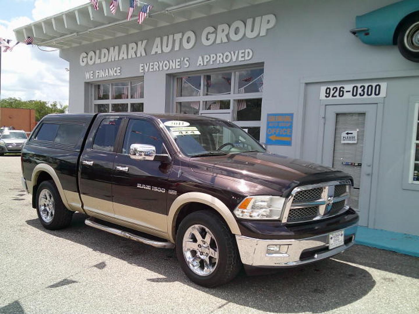 2011 /195482 Dodge Ram 1500 Sport Quad Cab 4WD (1D7RV1GT2BS) with an 5.7L V8 OHV 16V engine, 5-Speed Automatic transmission, located at 4000 Bee Ridge Road, Sarasota, FL, 34233, (941) 926-0300, 27.298664, -82.489151- Photo#8