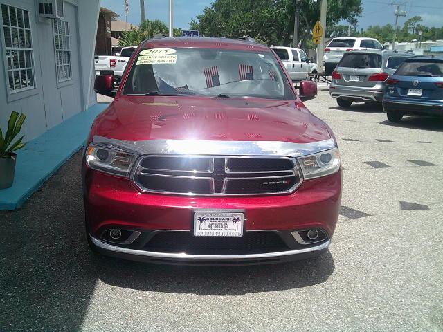 2015 Red /Black Dodge Durango Limited 2WD (1C4RDHDG9FC) with an 3.6L V6 DOHC 24V engine, 8A transmission, located at 4000 Bee Ridge Road, Sarasota, FL, 34233, (941) 926-0300, 27.298664, -82.489151- Photo#2