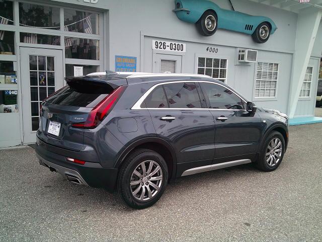 2021 Grey /Beige Cadillac XT4 Premium Luxury (1GYFZCR45MF) with an 2.0L L4 DOHC 16V engine, 9A transmission, located at 4000 Bee Ridge Road, Sarasota, FL, 34233, (941) 926-0300, 27.298664, -82.489151- Photo#4