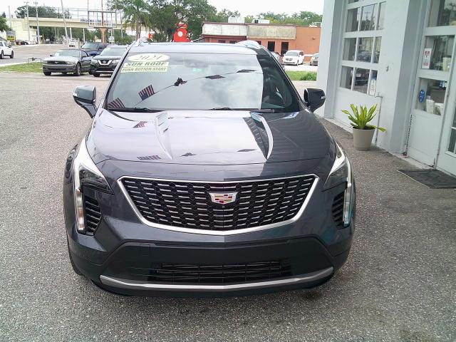 2021 Grey /Beige Cadillac XT4 Premium Luxury (1GYFZCR45MF) with an 2.0L L4 DOHC 16V engine, 9A transmission, located at 4000 Bee Ridge Road, Sarasota, FL, 34233, (941) 926-0300, 27.298664, -82.489151- Photo#5