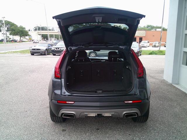 2021 Grey /Beige Cadillac XT4 Premium Luxury (1GYFZCR45MF) with an 2.0L L4 DOHC 16V engine, 9A transmission, located at 4000 Bee Ridge Road, Sarasota, FL, 34233, (941) 926-0300, 27.298664, -82.489151- Photo#8