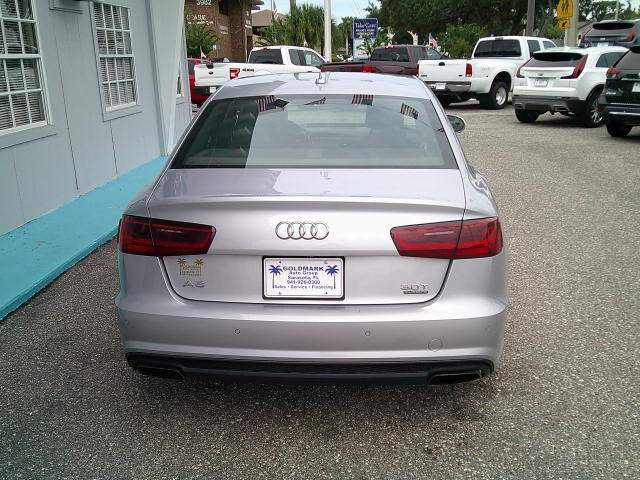 2016 Gray /Gray Audi A6 3.0T Prestige quattro (WAUHGAFC2GN) with an 3.0L V6 DOHC 24V TURBO engine, 8A transmission, located at 4000 Bee Ridge Road, Sarasota, FL, 34233, (941) 926-0300, 27.298664, -82.489151- Photo#6