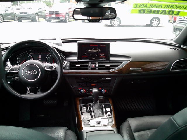 2016 Gray /Gray Audi A6 3.0T Prestige quattro (WAUHGAFC2GN) with an 3.0L V6 DOHC 24V TURBO engine, 8A transmission, located at 4000 Bee Ridge Road, Sarasota, FL, 34233, (941) 926-0300, 27.298664, -82.489151- Photo#10
