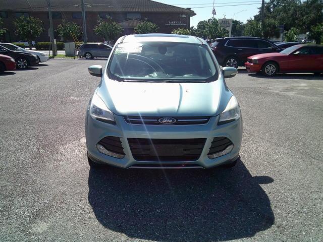 2013 Green /Black Ford Escape SEL FWD (1FMCU0HX4DU) with an 1.6L L4 DOHC 16V engine, 6A transmission, located at 4000 Bee Ridge Road, Sarasota, FL, 34233, (941) 926-0300, 27.298664, -82.489151- Photo#10