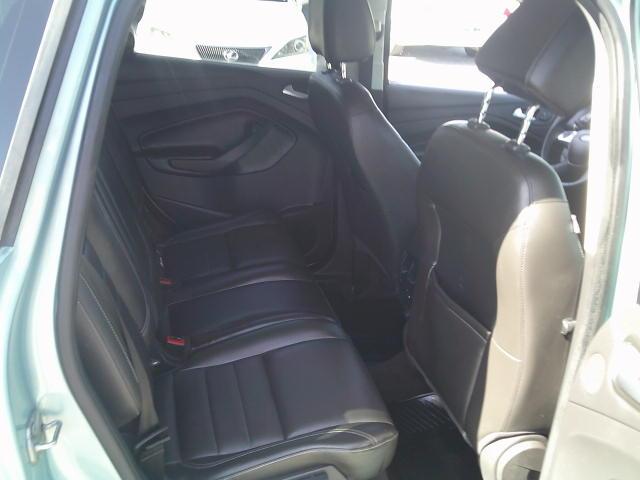 2013 Green /Black Ford Escape SEL FWD (1FMCU0HX4DU) with an 1.6L L4 DOHC 16V engine, 6A transmission, located at 4000 Bee Ridge Road, Sarasota, FL, 34233, (941) 926-0300, 27.298664, -82.489151- Photo#13