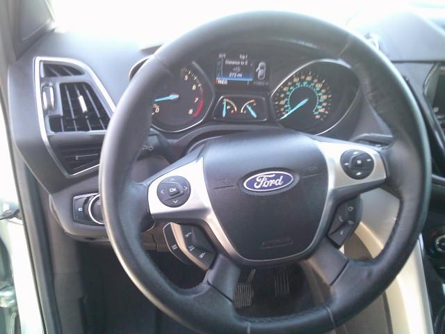 2013 Green /Black Ford Escape SEL FWD (1FMCU0HX4DU) with an 1.6L L4 DOHC 16V engine, 6A transmission, located at 4000 Bee Ridge Road, Sarasota, FL, 34233, (941) 926-0300, 27.298664, -82.489151- Photo#18