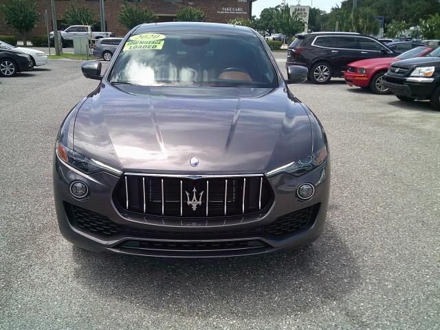 2020 Gray /Brown Maserati Levante Base (ZN661XUA5LX) with an 3.0L V6 DOHC 24V engine, 8A transmission, located at 4000 Bee Ridge Road, Sarasota, FL, 34233, (941) 926-0300, 27.298664, -82.489151- Photo#2