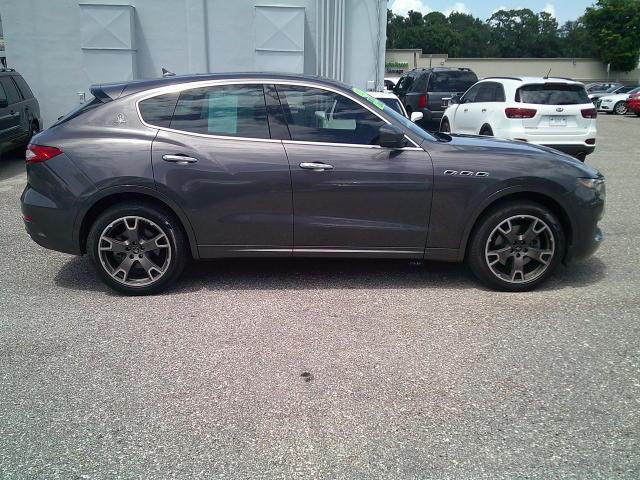 2020 Gray /Brown Maserati Levante Base (ZN661XUA5LX) with an 3.0L V6 DOHC 24V engine, 8A transmission, located at 4000 Bee Ridge Road, Sarasota, FL, 34233, (941) 926-0300, 27.298664, -82.489151- Photo#7