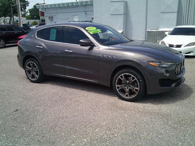 2020 Gray /Brown Maserati Levante Base (ZN661XUA5LX) with an 3.0L V6 DOHC 24V engine, 8A transmission, located at 4000 Bee Ridge Road, Sarasota, FL, 34233, (941) 926-0300, 27.298664, -82.489151- Photo#8