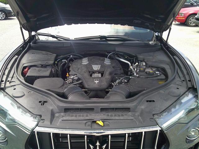 2020 Gray /Brown Maserati Levante Base (ZN661XUA5LX) with an 3.0L V6 DOHC 24V engine, 8A transmission, located at 4000 Bee Ridge Road, Sarasota, FL, 34233, (941) 926-0300, 27.298664, -82.489151- Photo#10