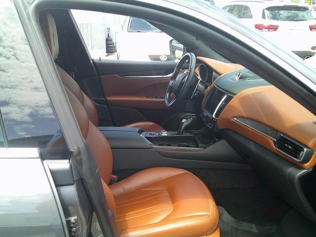 2020 Gray /Brown Maserati Levante Base (ZN661XUA5LX) with an 3.0L V6 DOHC 24V engine, 8A transmission, located at 4000 Bee Ridge Road, Sarasota, FL, 34233, (941) 926-0300, 27.298664, -82.489151- Photo#18