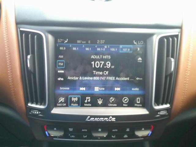 2020 Gray /Brown Maserati Levante Base (ZN661XUA5LX) with an 3.0L V6 DOHC 24V engine, 8A transmission, located at 4000 Bee Ridge Road, Sarasota, FL, 34233, (941) 926-0300, 27.298664, -82.489151- Photo#31