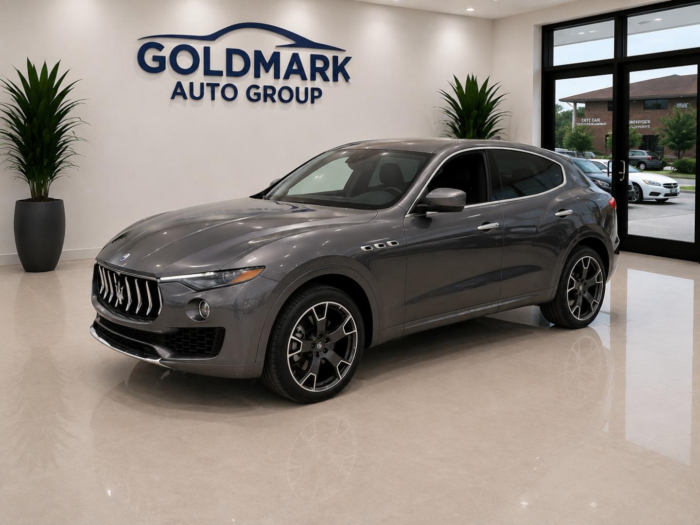 2020 Gray /Brown Maserati Levante Base (ZN661XUA5LX) with an 3.0L V6 DOHC 24V engine, 8A transmission, located at 4000 Bee Ridge Road, Sarasota, FL, 34233, (941) 926-0300, 27.298664, -82.489151- Photo#0