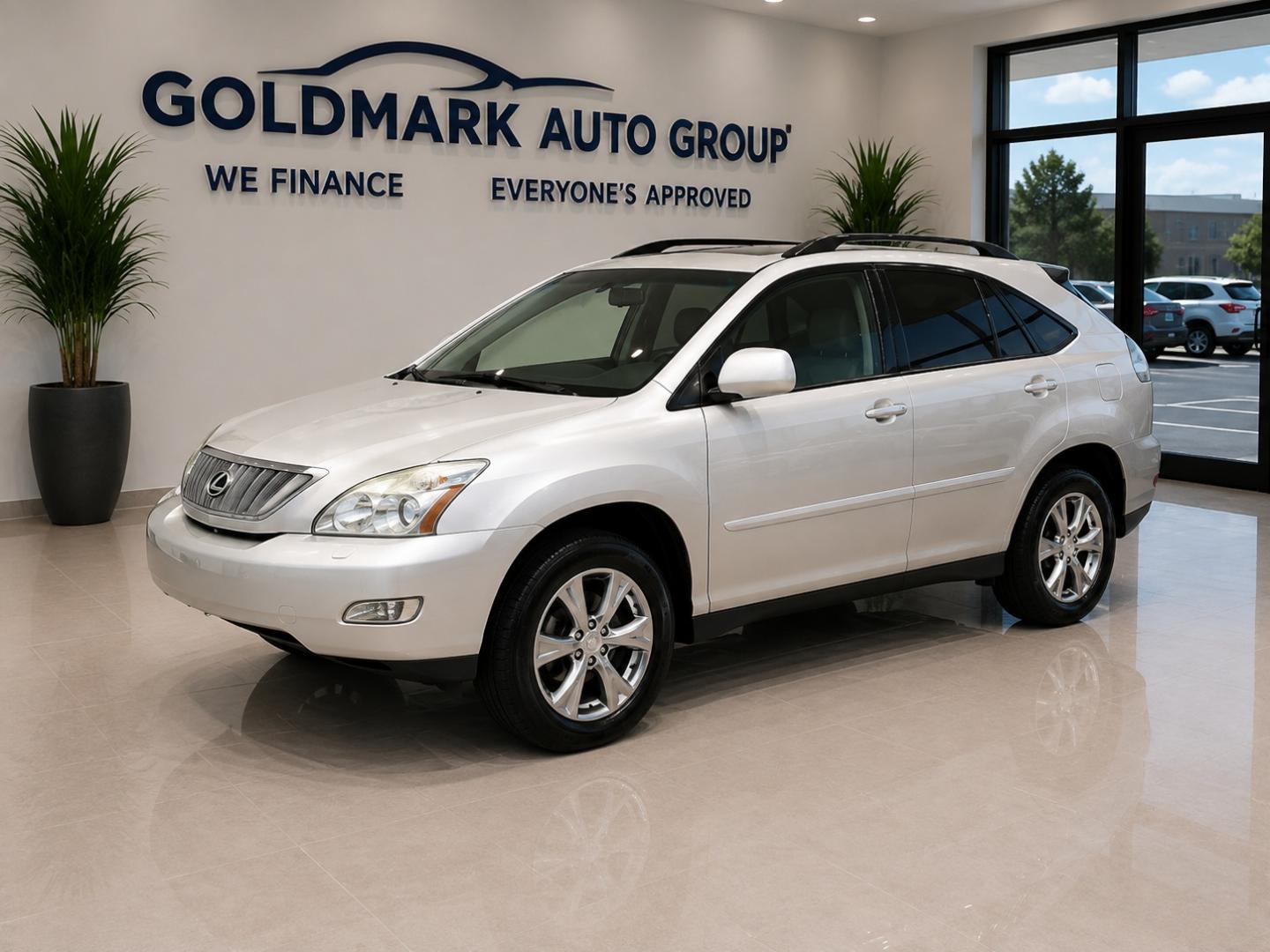 2008 Silver /Gray Lexus RX 350 FWD (2T2GK31U38C) with an 3.5L V6 DOHC 24V engine, 5A OD transmission, located at 4000 Bee Ridge Road, Sarasota, FL, 34233, (941) 926-0300, 27.298664, -82.489151- Photo#0