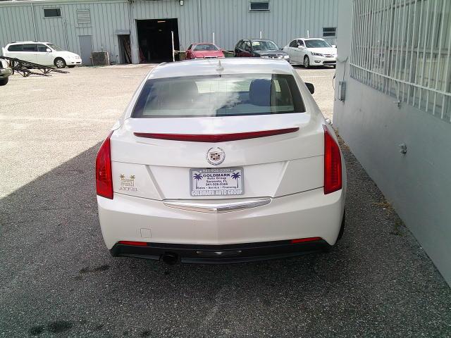 2013 White /Beige Cadillac ATS 2.5L Base RWD (1G6AA5RA7D0) with an 2.5L L4 DOHC 16V engine, 6A transmission, located at 4000 Bee Ridge Road, Sarasota, FL, 34233, (941) 926-0300, 27.298664, -82.489151- Photo#1