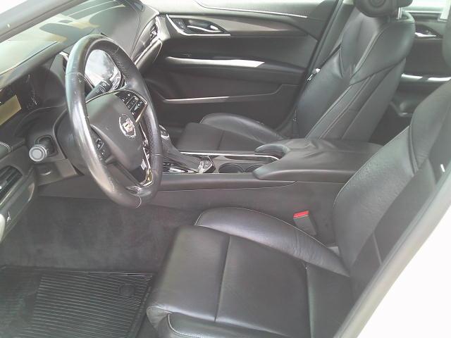 2013 White /Beige Cadillac ATS 2.5L Base RWD (1G6AA5RA7D0) with an 2.5L L4 DOHC 16V engine, 6A transmission, located at 4000 Bee Ridge Road, Sarasota, FL, 34233, (941) 926-0300, 27.298664, -82.489151- Photo#9