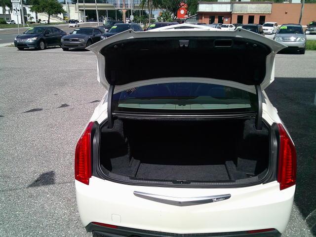 2013 White /Beige Cadillac ATS 2.5L Base RWD (1G6AA5RA7D0) with an 2.5L L4 DOHC 16V engine, 6A transmission, located at 4000 Bee Ridge Road, Sarasota, FL, 34233, (941) 926-0300, 27.298664, -82.489151- Photo#16
