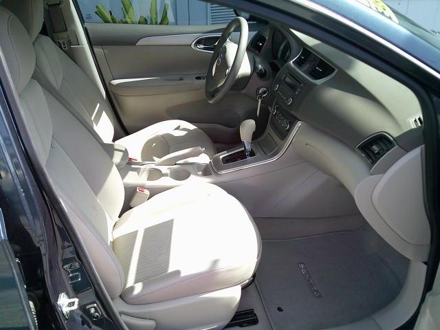 2014 Blue /Gray Nissan Sentra S (3N1AB7AP9EY) with an 1.8L L4 SFI DOHC 16V engine, Automatic transmission, located at 4000 Bee Ridge Road, Sarasota, FL, 34233, (941) 926-0300, 27.298664, -82.489151- Photo#7