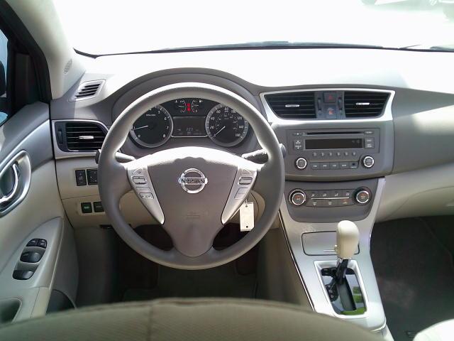 2014 Blue /Gray Nissan Sentra S (3N1AB7AP9EY) with an 1.8L L4 SFI DOHC 16V engine, Automatic transmission, located at 4000 Bee Ridge Road, Sarasota, FL, 34233, (941) 926-0300, 27.298664, -82.489151- Photo#11