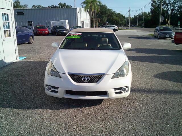 2008 White /Beige Toyota Camry Solara SE Convertible (4T1FA38P88U) with an 3.3L V6 DOHC 24V engine, 5A OD transmission, located at 4000 Bee Ridge Road, Sarasota, FL, 34233, (941) 926-0300, 27.298664, -82.489151- Photo#9